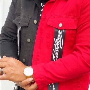 Cre’Ador Two-toned Denim Jacket